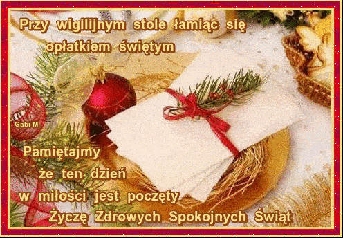 Życzę Ci zdrowych i spokojnych świąt Bożego Narodzenia